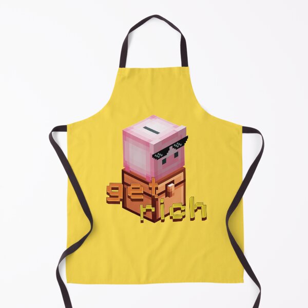 Item preview, Piggy bank «Get rich» designed and sold by cloblox shop.