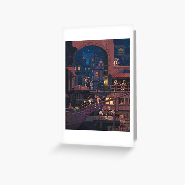 Scene #30: 'Antigua' Greeting Card