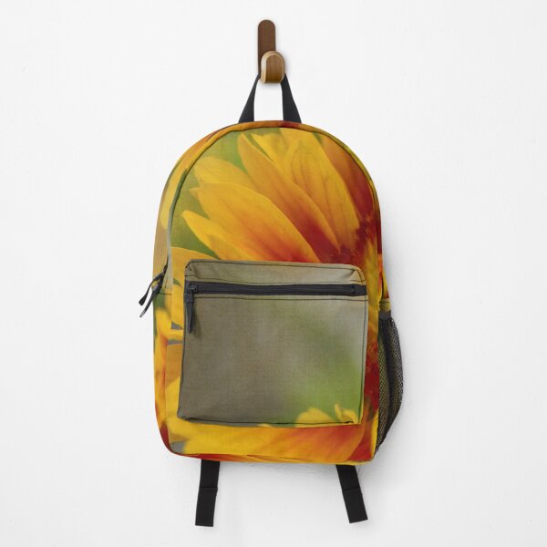 Item preview, Yellow and Orange Gaillardia designed and sold by Jill Bramley.