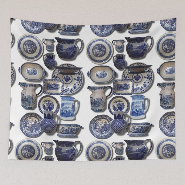 Item preview, Beautiful Vintage Blue China! designed and sold by TTWG.