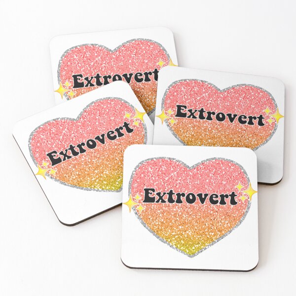 Item preview, Extrovert ombre heart designed and sold by Ellie Canhoto.