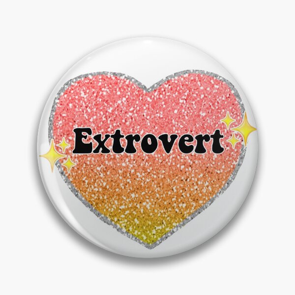 Item preview, Extrovert ombre heart designed and sold by Ellie Canhoto.