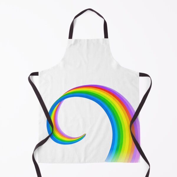 Item preview, Curly Rainbow Wave designed and sold by Designs By Creation.