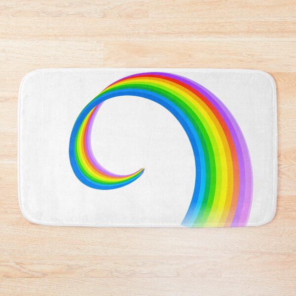 Item preview, Curly Rainbow Wave designed and sold by Designs By Creation.