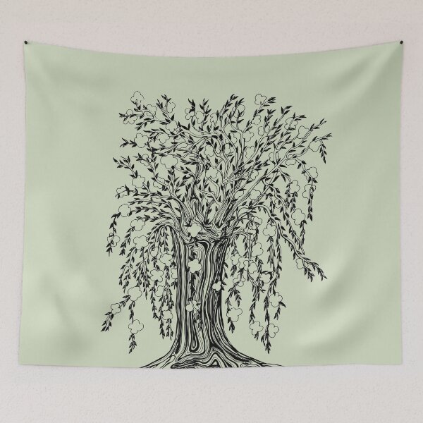 Item preview, flowered  tree designed and sold by CiliegiaBianca.