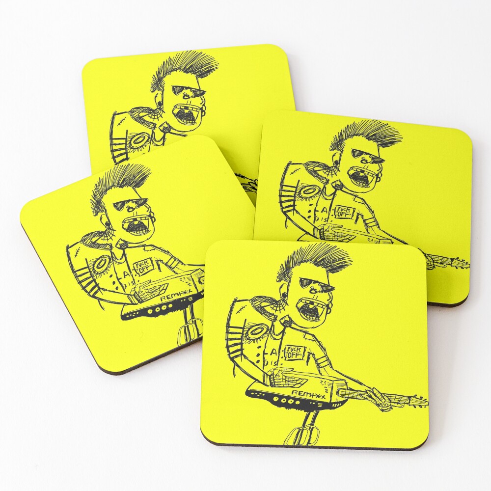 Item preview, Coasters (Set of 4) designed and sold by workobeez.