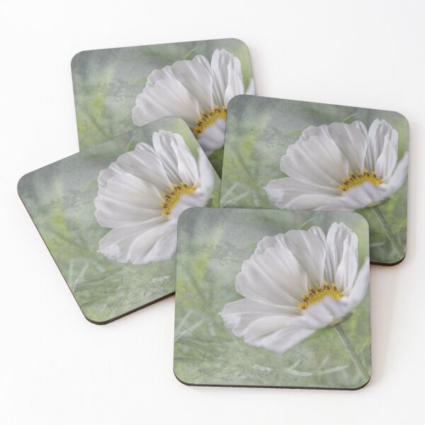 Item preview, White Cosmos Flower designed and sold by Jill Bramley.
