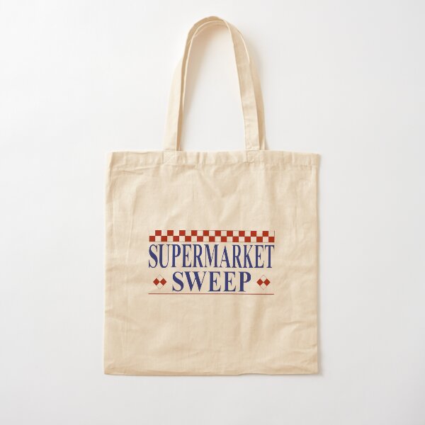 Supermarket Sweep Cotton Tote Bag