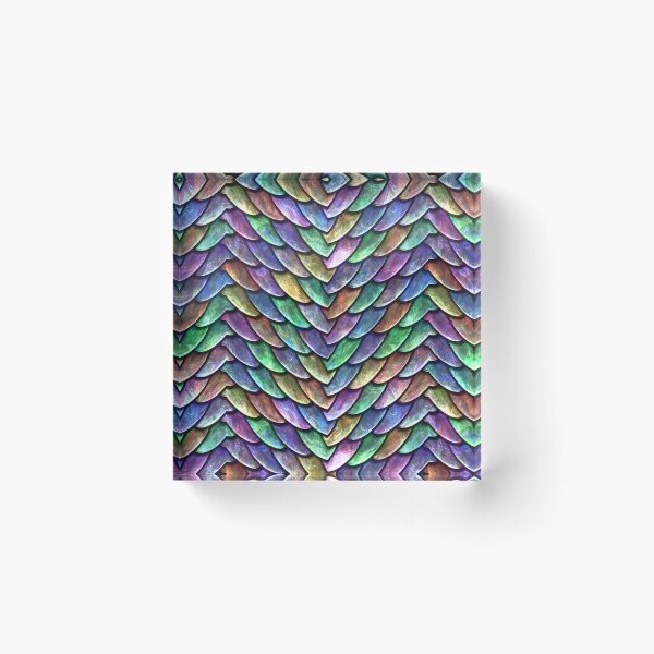 Item preview, Cool Vibrant Dragon Scales 3 designed and sold by SteelMoment.