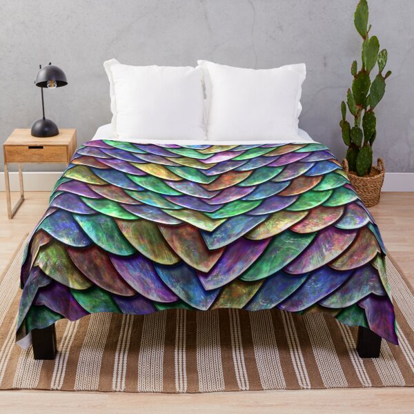 Item preview, Cool Vibrant Dragon Scales 3 designed and sold by SteelMoment.