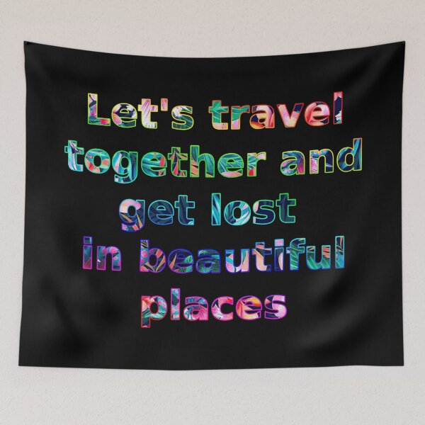 Item preview, Let's Travel Together designed and sold by KellyJanosko-bd.