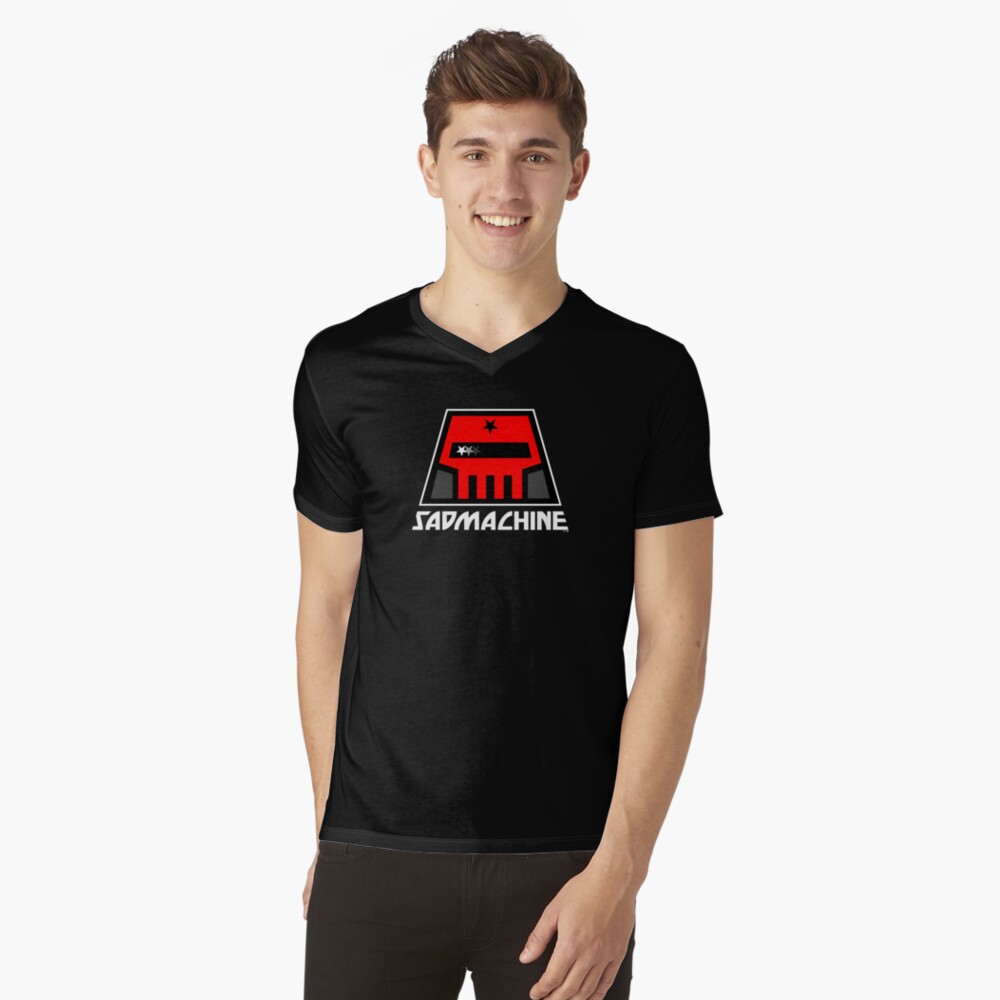 Item preview, V-Neck T-Shirt designed and sold by sadmachine.