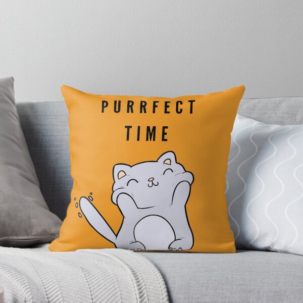 Artikelvorschau, Purrfect Time Cute Cat entworfen und verkauft von ezoT.