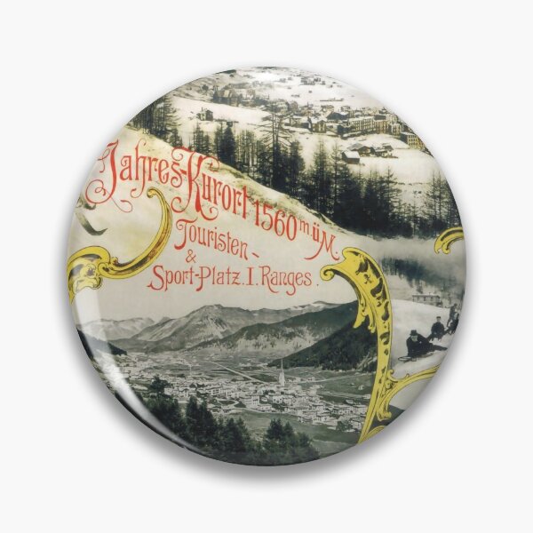 Item preview, Davos retro poster designed and sold by CorasPosters.