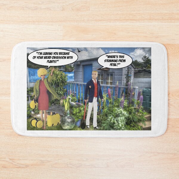 Item preview, Petal! Hilarious Husband & Wife Gardening Design! Doll Art! designed and sold by loveplasticpam.