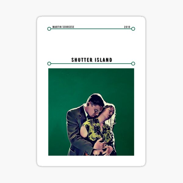 Shutter Island Movie Poster Sticker For Sale By Cl701 Redbubble 