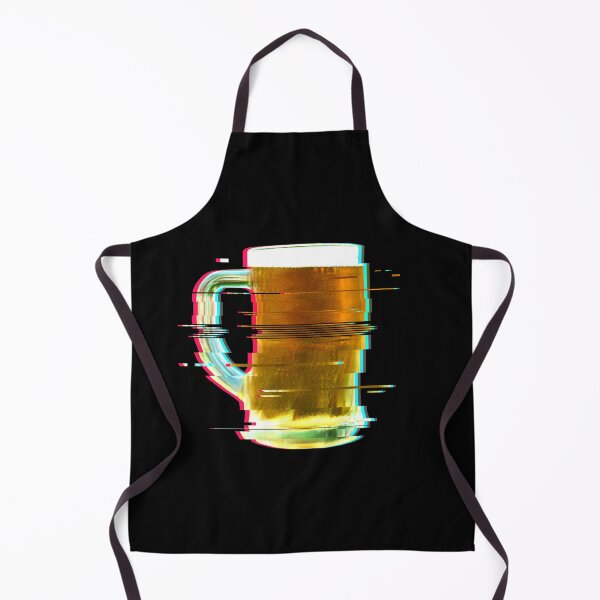 Item preview, Glitch Art Beer | Vaporwave Aesthetic designed and sold by Kittyworks.