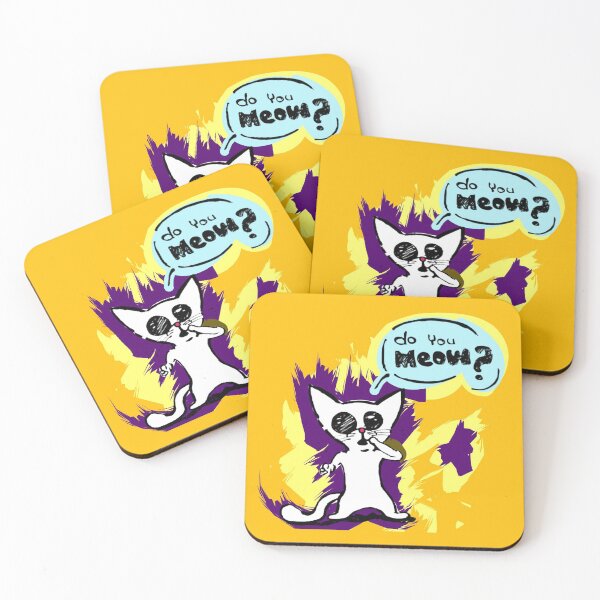 Item preview, Do you also meow? designed and sold by manuelunsui.