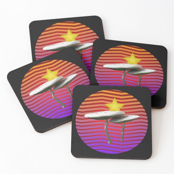 Item preview, Abstract Mushrooms on Star  designed and sold by Slydell1.