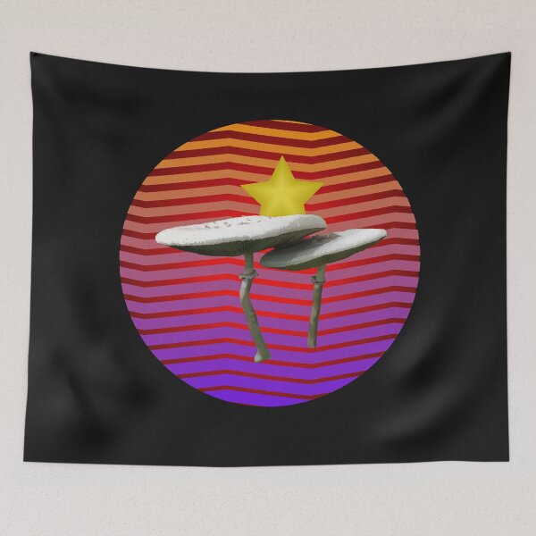 Item preview, Abstract Mushrooms on Star  designed and sold by Slydell1.