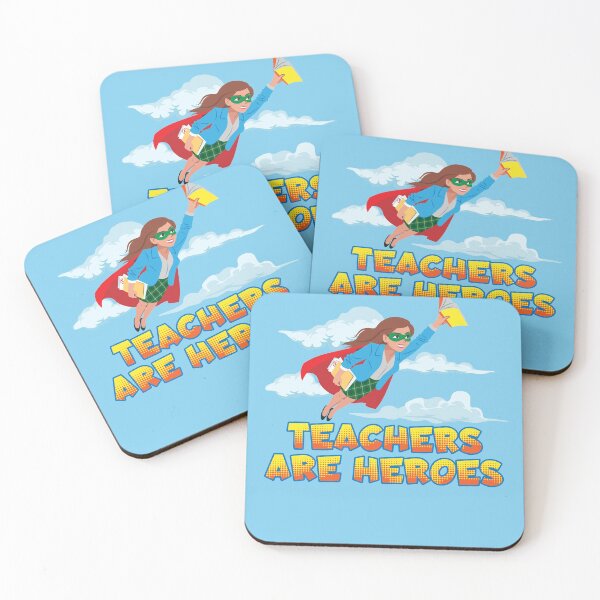 Item preview, Teachers are Heroes | Frontline Teacher designed and sold by Maria Garcia.