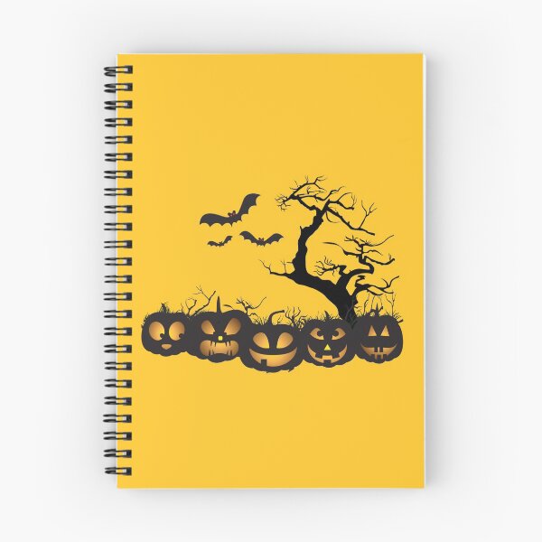 Item preview, black and yellow Halloween illustration, Halloween Jack-o'-lantern Pumpkin, Halloween  designed and sold by Halalolo.