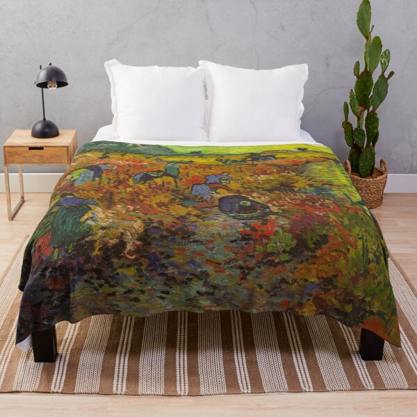 Item preview, The red vineyard near Arles - Vincent van Gogh designed and sold by TemporaryArt.