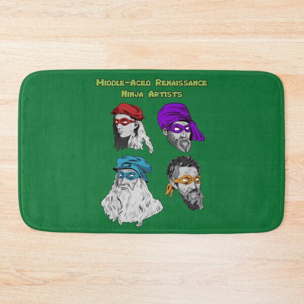 Item preview, Middle-Aged Renaissance Ninja Artists designed and sold by blacksnowcomics.