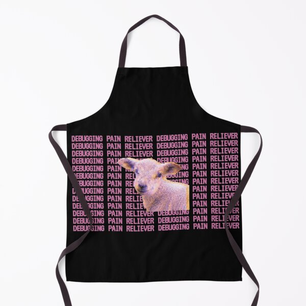 Item preview, Debugging Pain Reliever Lamb designed and sold by TheMauveCat.