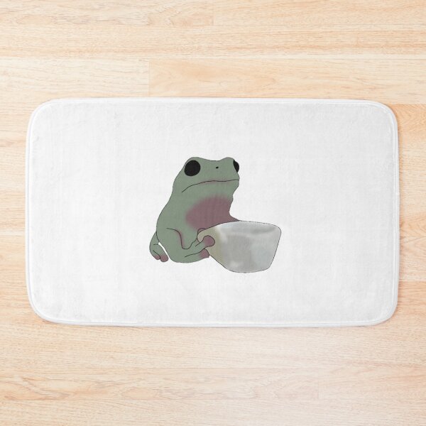 Item preview, Frog and a cup of tea designed and sold by iarasosan.