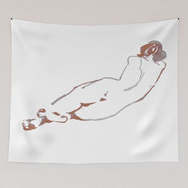 Item preview, Abstract line art, Art nude, Above bed decor, Above bed wall art, Sensual bedroom art, designed and sold by GalleryArtField.