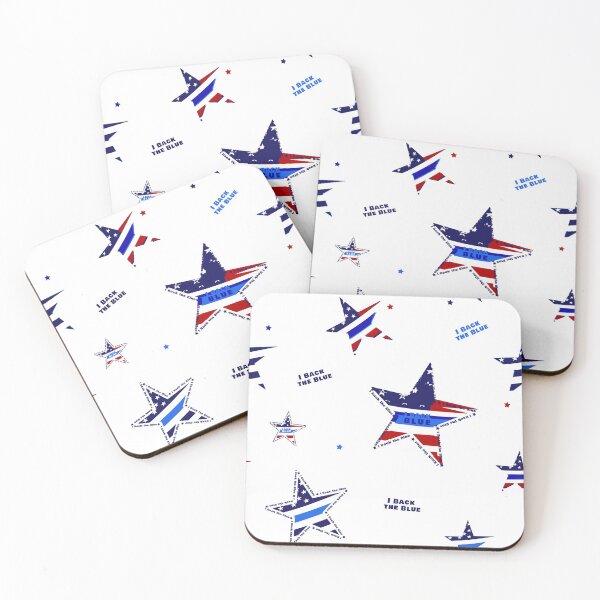 Item preview, I back the Blue stars designed and sold by Freedom Sign.