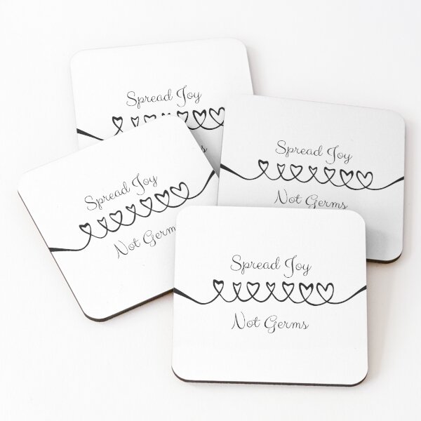 Item preview, Spread Joy! Not Germs!  designed and sold by LilWildflowers.