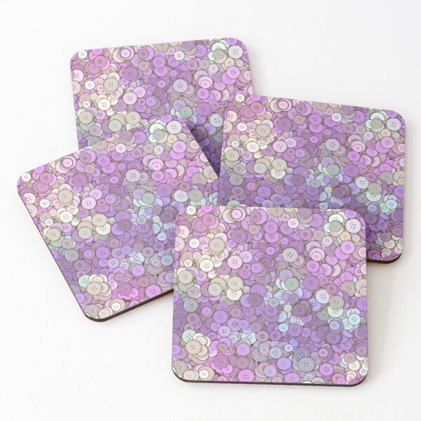Item preview, buttons fantasy pink hills designed and sold by Filigranas Digitales.