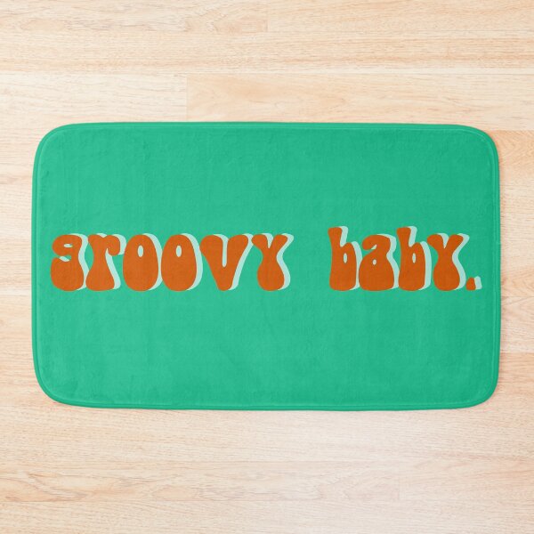 Item preview, Groovy Baby retro quote. designed and sold by DiscoDaisyy.