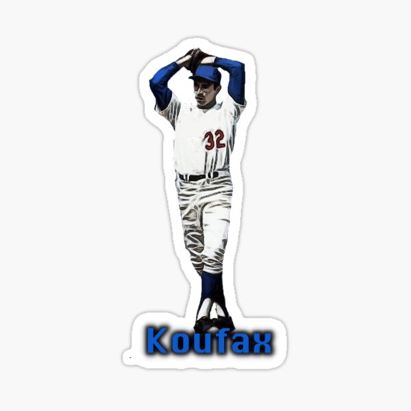 “Sandy Koufax” Sticker for Sale by DFurco | Redbubble
