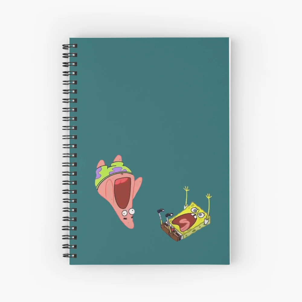 Spongebob underwear meme Spiral Notebook for Sale by Eggcelantarts