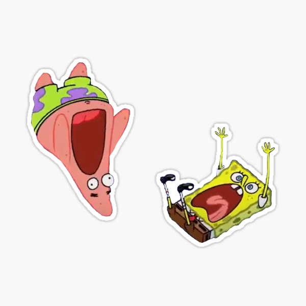 New trending GIF tagged spongebob squarepants tongue patrick…