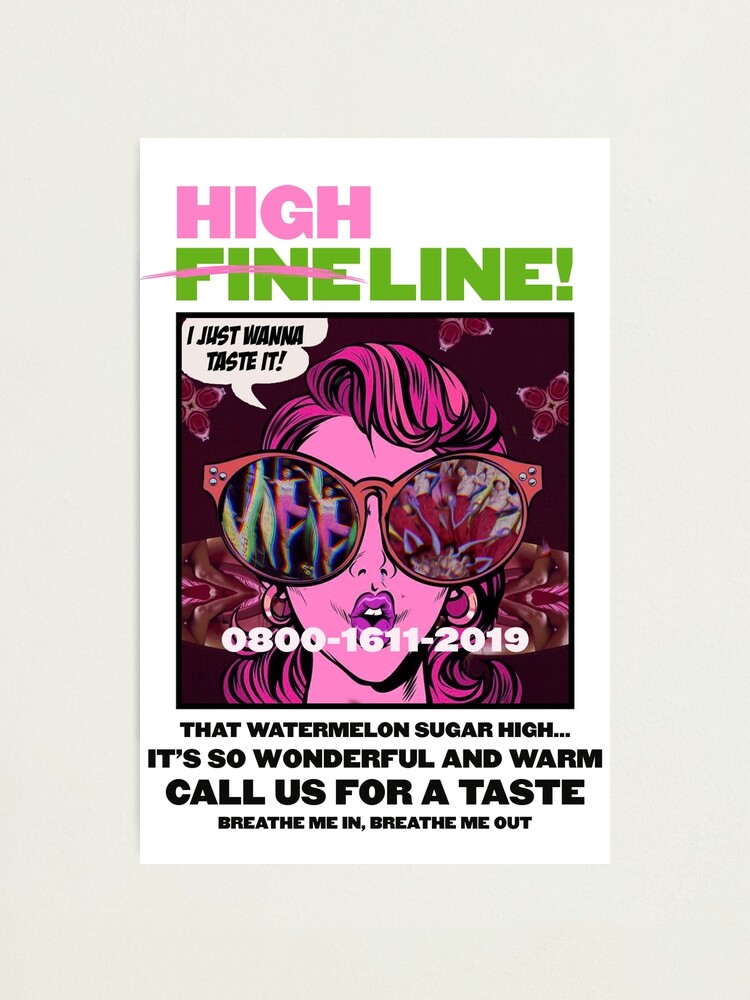 Alternate view of HIGH LINE PRINT Photographic Print