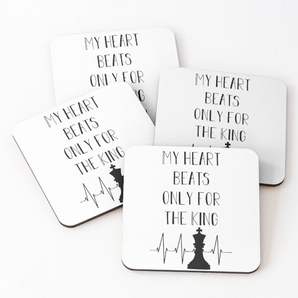 Item preview, Chess player | My heart beats only for the king  designed and sold by ela-94.