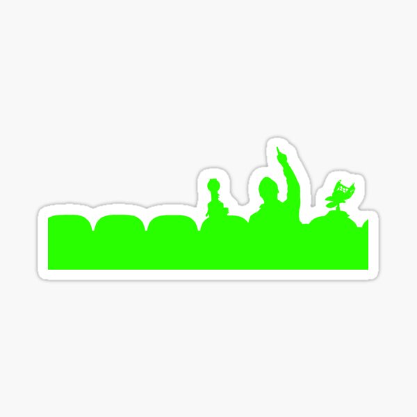Aperçu de l'œuvre Silhouette MST3K - Vert créée et vendue par Good Merch.