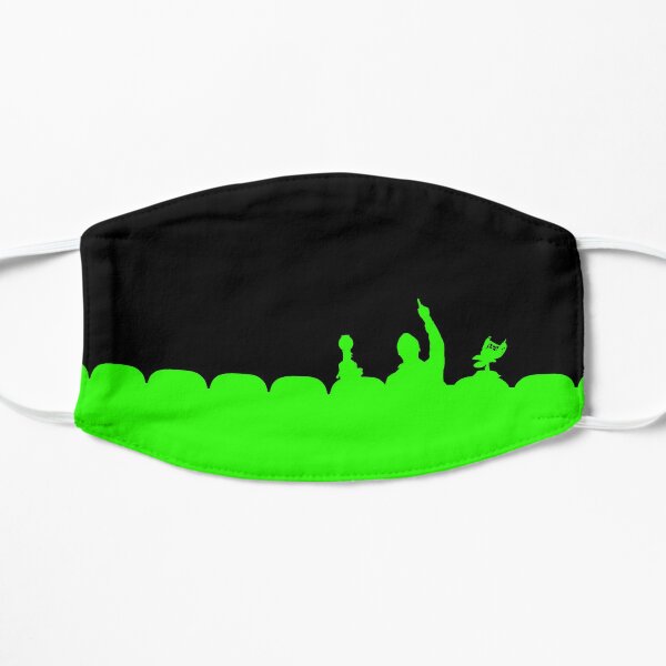 MST3K Silhouette - Green Flat Mask