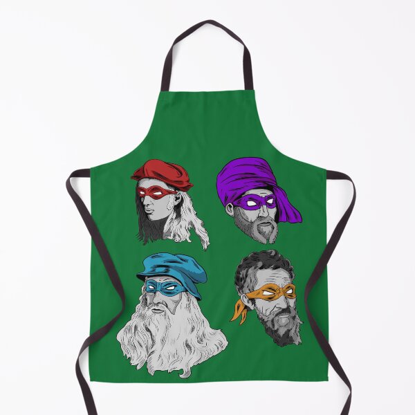 Item preview, Middle-Aged Renaissance Ninja Artists (no text) designed and sold by blacksnowcomics.