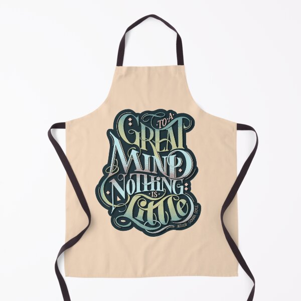 Item preview, To a great mind nothing is little designed and sold by BananiLettering.
