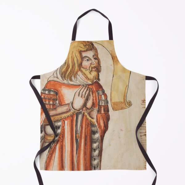 Item preview, Praying nobleman Medieval artwork designed and sold by Vintage Designs +.
