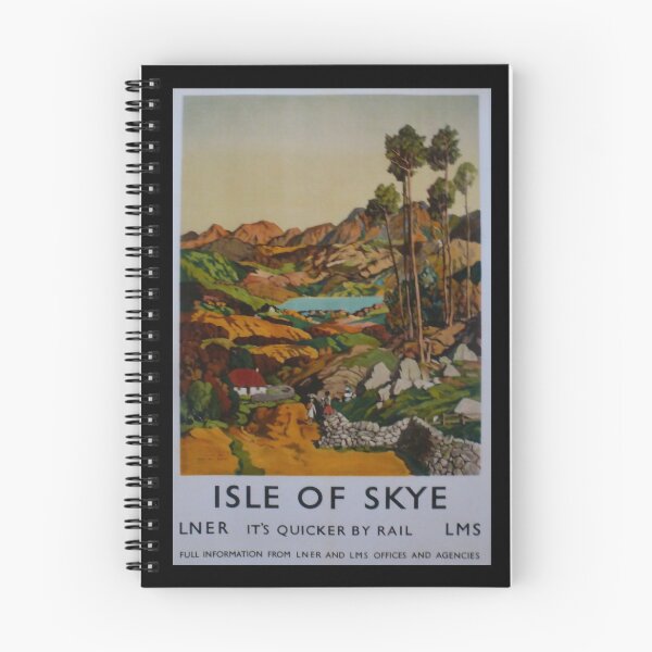 Item preview, Isle of Skye retro poster designed and sold by CorasPosters.