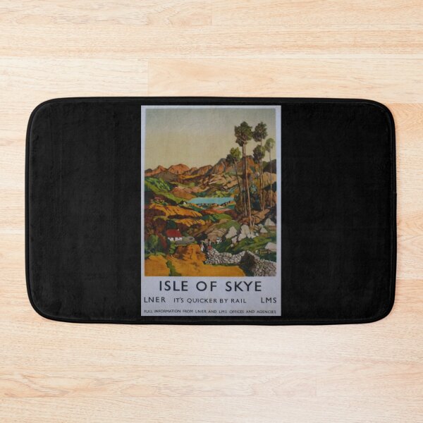 Item preview, Isle of Skye retro poster designed and sold by CorasPosters.