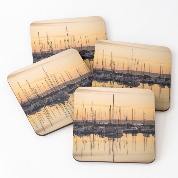 Item preview, Golden Marina Sunset  designed and sold by CGAPhotography.