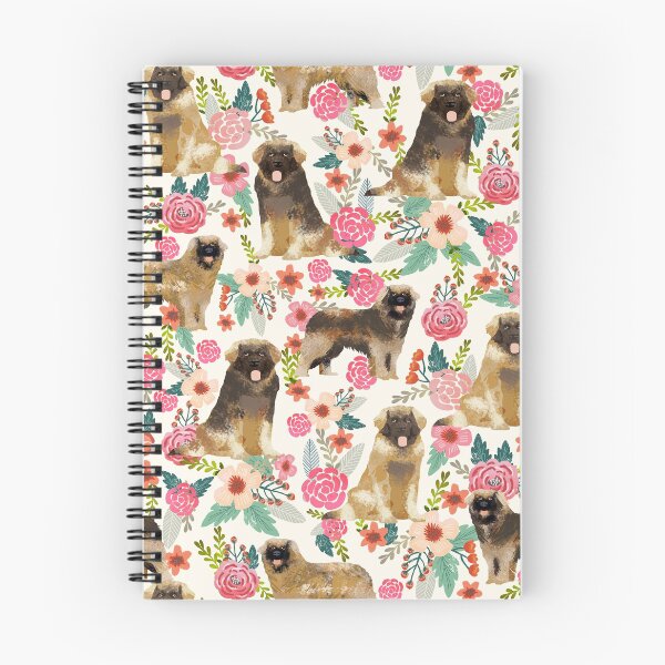 Item preview, leonberger dog floral - vintage florals, floral pet, cute dog, leonberger designed and sold by PetFriendly.