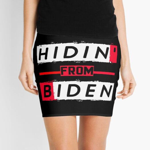 Hidin From Biden Mini Skirt